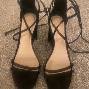 Strappy Black Aldo Heels